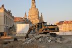 Vorbereitung für die archäologischen Grabungen