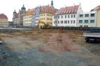 Vorbereitung für die archäologischen Grabungen