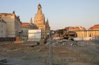Vorbereitung für die archäologischen Grabungen